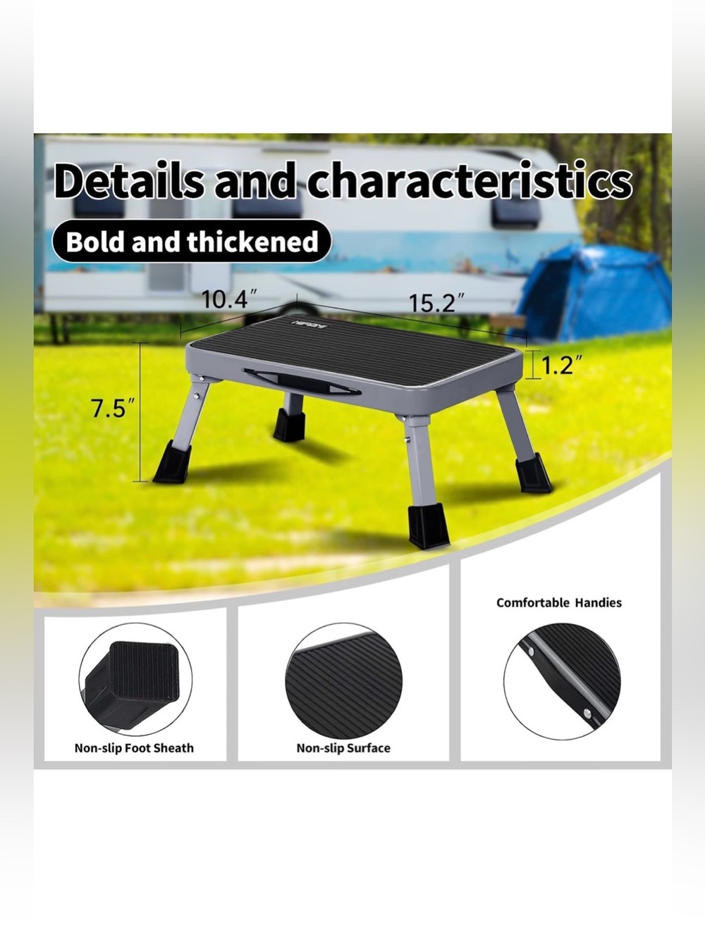 Low Step Stool - Picture 3 of 11